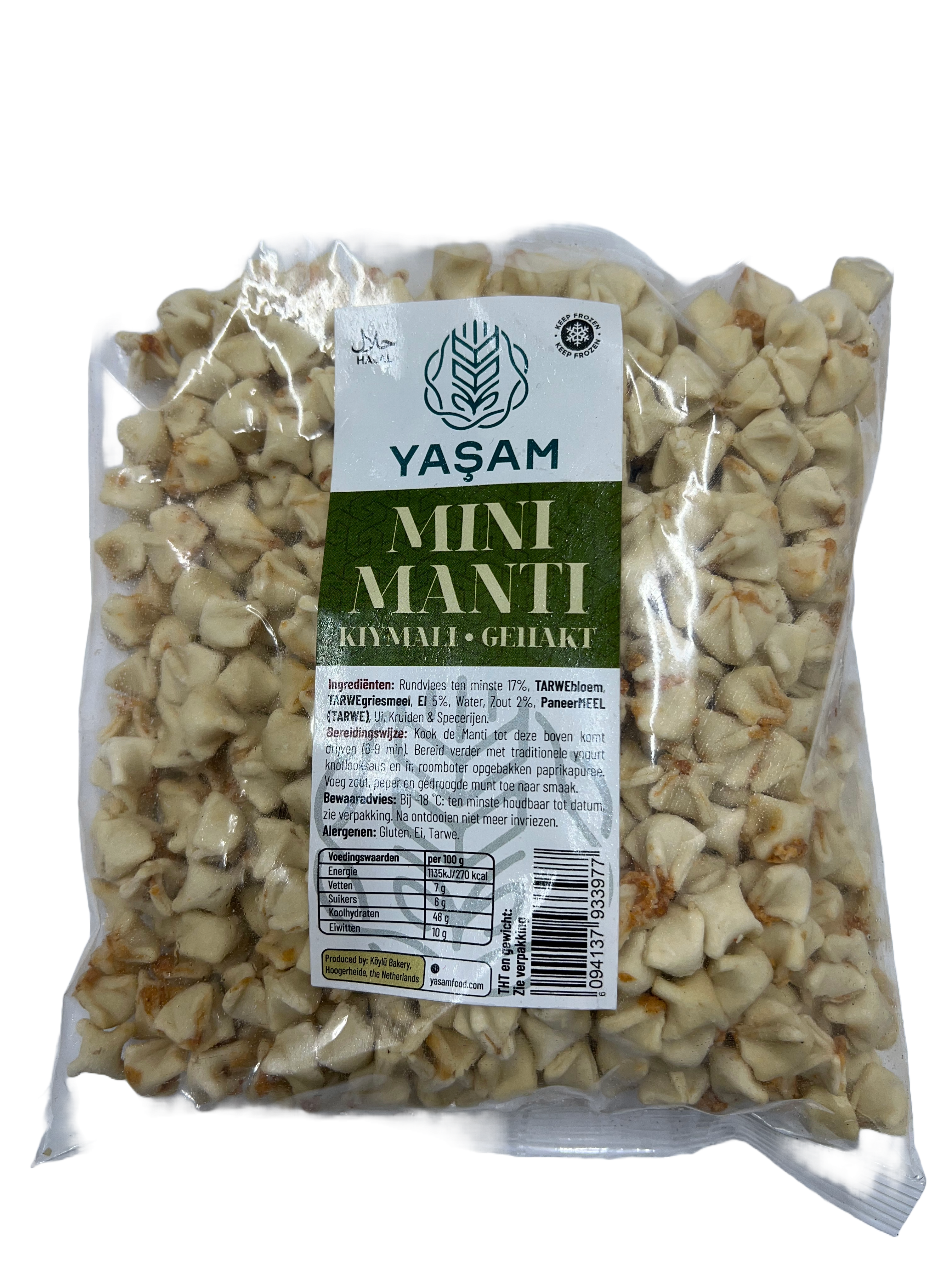 Yasam Mini Manti 600 gram